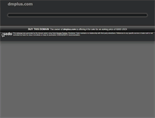 Tablet Screenshot of dmplus.com